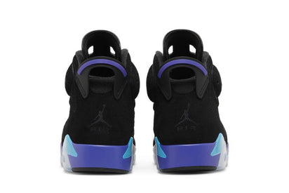 100% Oryginalne Air Jordan 6 Retro Aqua - widok z tyłu - 2275.00 PLN
