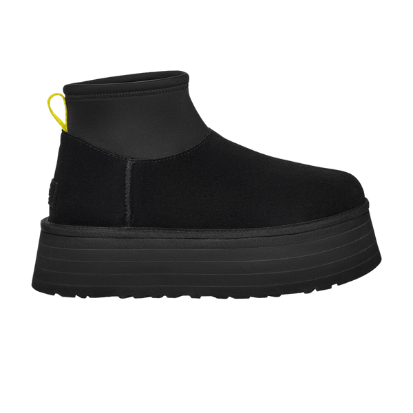 Classic Mini Dipper Boot Black Yellow - Kup oryginalne Classic Mini Dipper Boot Black Yellow 1168170-BLK - widok z drugiego boku - Sneakersy
