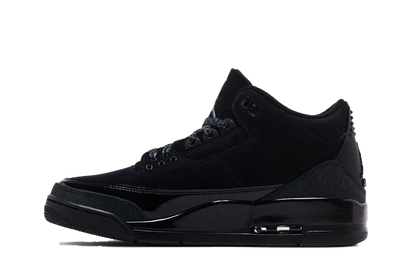 Air Jordan Air Jordan 3 Retro Black Cat (2025) czarny-biały - widok główny z boku | Saturaise.com