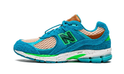 New Balance 2002R Salehe Bembury Water Be The Guide niebieski-zielony - widok główny z boku | Saturaise.com