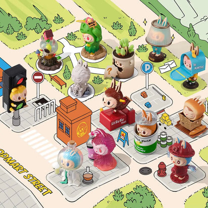 Pop Mart Labubu The Monsters Almost Hidden Series Figures (BLINDBOX) - widok z przodu - Art Toys | Saturaise