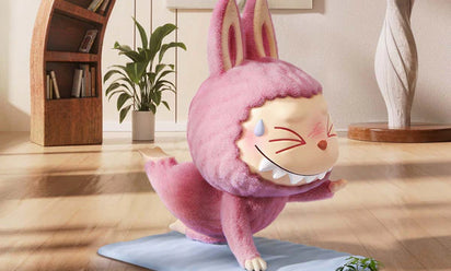 Labubu Pop Mart Labubu The Monsters Lazy Yoga Series Figures Sealed Case (BLINDBOX) - widok z góry - Limitowana edycja