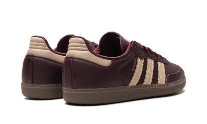 Buty Adidas Adidas Samba OG Maroon Crystal Sand (Women's) - widok z przodu - Rozmiary EU