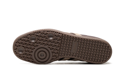 100% Oryginalne Adidas Samba OG Maroon Crystal Sand (Women's) - widok z tyłu - 810.00 PLN