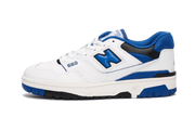 New Balance New Balance 550 White Blue czarny-biały - widok główny z boku | Saturaise.com