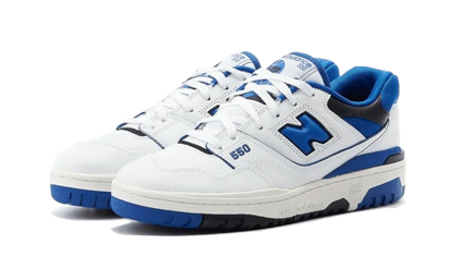 Kup oryginalne New Balance 550 White Blue - widok z drugiego boku - Sneakersy