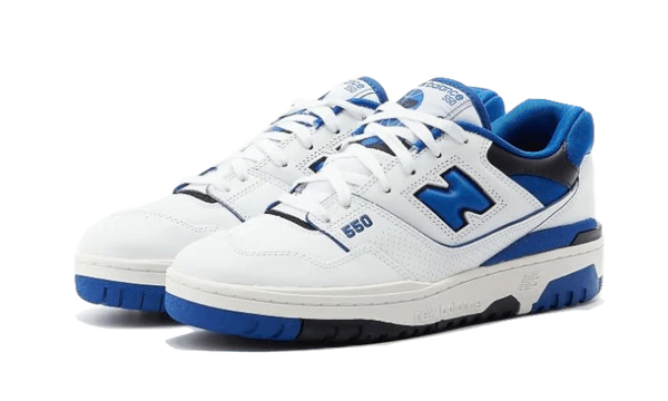 New Balance 550 White Blue - Kup oryginalne New Balance 550 White Blue - widok z drugiego boku - Sneakersy