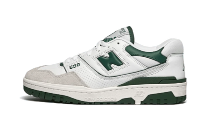 New Balance New Balance 550 White Green biały-zielony - widok główny z boku | Saturaise.com