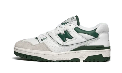 New Balance 550 White Green biały-zielony - widok główny z boku | Saturaise.com