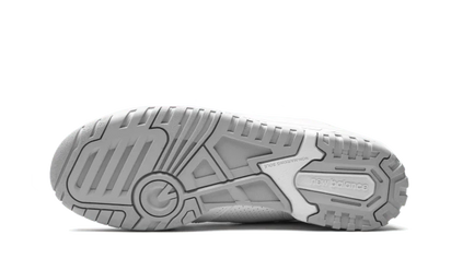 100% Oryginalne New Balance 550 White Grey - widok z tyłu - 649.00 PLN