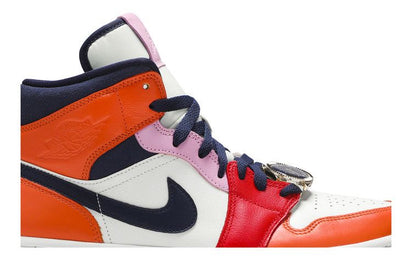 Buty Air Jordan Air Jordan 1 Mid Fearless Melody Ehsani - widok z przodu - Rozmiary EU