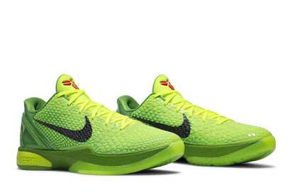 Kup oryginalne Nike Kobe 6 Protro Grinch (2020) CW2190-300 - widok w pudełku - Sneakersy