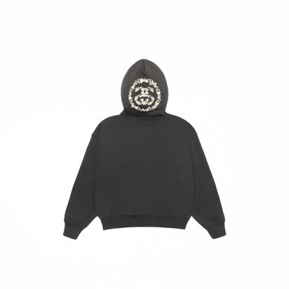 Kup oryginalne Denim Tears x Stussy Never Renege Hoodie Black DT-DTXSNR-BLACK - widok z drugiego boku - Sneakersy