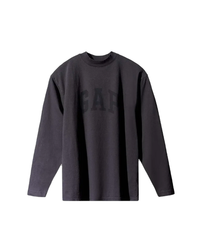Adidas Yeezy Gap Engineered by Balenciaga Dove Longsleeve Tee Black czarny-biały - widok główny z boku | Saturaise.com