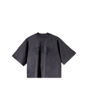 Adidas Yeezy Gap Engineered by Balenciaga Dove No Seam Tee Black czarny-biały - widok główny z boku | Saturaise.com