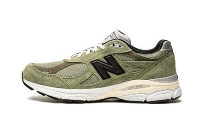 New Balance 990 V3 JJJJound Olive biały-zielony - widok główny z boku | Saturaise.com