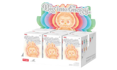 Pop Mart Labubu The Monsters Big into Energy Series Vinyl Plush Pendant Sealed Case (BLINDBOX) - widok z przodu - Art Toys |