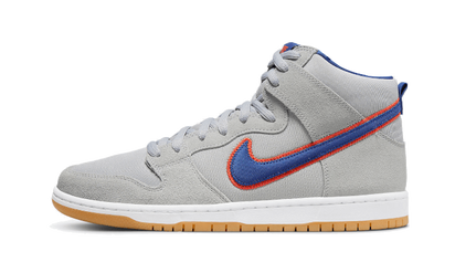 Nike SB Dunk High New York Mets biały-niebieski - widok główny z boku | Saturaise.com
