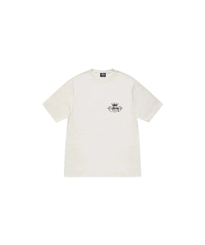 Stussy Built To Last Tee Pigment Dyed Natural - widok z drugiego boku - Premium Quality