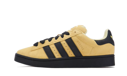 Adidas Campus 00s Almost Yellow Core Black czarny-żółty - widok główny z boku | Saturaise.com