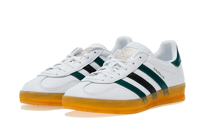 Kup oryginalne Gazelle Indoor White Collegiate Green - widok z drugiego boku - Sneakersy