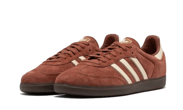 Adidas Samba OG Preloved Brown - Kup oryginalne Adidas Samba OG Preloved Brown IG1357 - widok z drugiego boku - Sneakersy