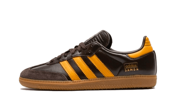 Samba OG Dark Brown Yellow