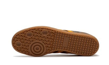 100% Oryginalne Samba OG Dark Brown Yellow - widok z tyłu - 1350.00 PLN