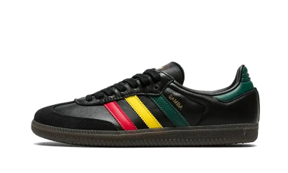 Adidas Samba OG Rasta Pack Black czarny-czerwony - widok główny z boku | Saturaise.com