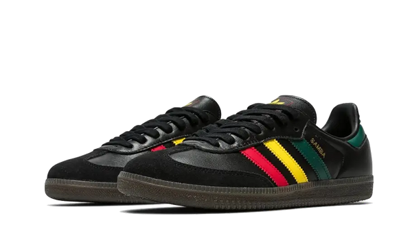 Samba OG Rasta Pack Black - Kup oryginalne Samba OG Rasta Pack Black - widok z drugiego boku - Sneakersy