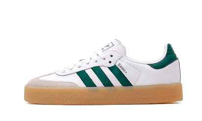 Adidas Samba White Collegiate Green Gum biały-czerwony - widok główny z boku | Saturaise.com
