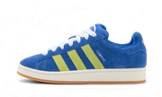 Yeezy Campus 00s Royal Blue Solar Yellow Gum czarno-niebieski - widok główny z boku | Saturaise.com