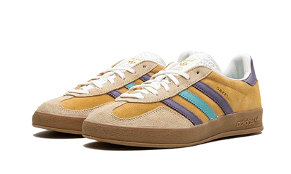 Kup oryginalne Gazelle Indoor Glow Orange Shadow Violet - widok z drugiego boku - Sneakersy