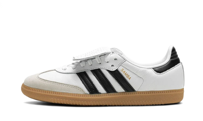 Adidas Samba LT Cloud White Core Black czarny-biały - widok główny z boku | Saturaise.com