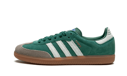 Adidas Samba OG Collegiate Green Gum Grey Toe biały-czerwony - widok główny z boku | Saturaise.com
