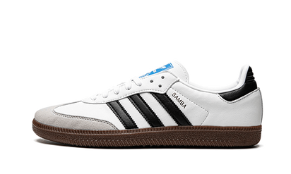 Adidas Samba Vegan White Gum czarny-biały - widok główny z boku | Saturaise.com