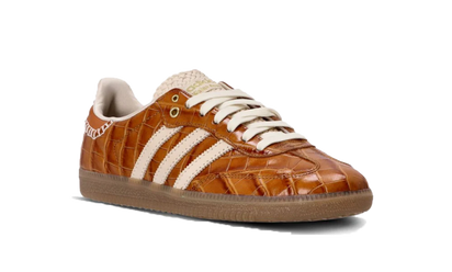 Kup oryginalne Adidas Samba Wales Bonner Brown Croc JH9826 - widok z drugiego boku - Sneakersy