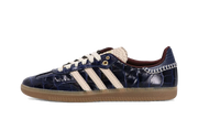 Adidas Adidas Samba Wales Bonner Navy Croc biały-czerwony - widok główny z boku | Saturaise.com