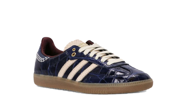 Adidas Samba Wales Bonner Navy Croc - Kup oryginalne Adidas Samba Wales Bonner Navy Croc JH9825 - widok z drugiego boku - Sneakersy