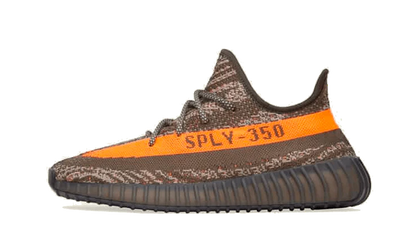 Adidas Yeezy 350 V2 Carbon Beluga biały-brązowy - widok główny z boku | Saturaise.com