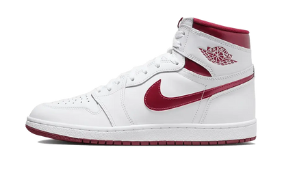 Air Jordan Air Jordan 1 High '85 Metallic Burgundy biały-czerwony - widok główny z boku | Saturaise.com