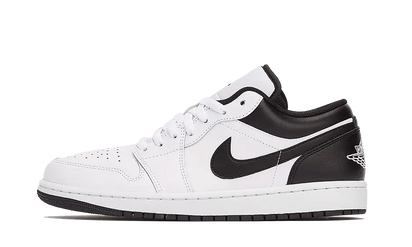 Air Jordan Air Jordan 1 Low White Black czarny-biały - widok główny z boku | Saturaise.com