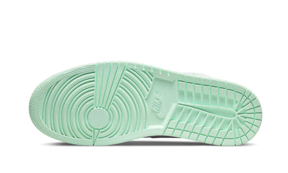 Buty Air Jordan Air Jordan 1 Mid Mystic Navy Mint Foam - widok z przodu - Rozmiary EU