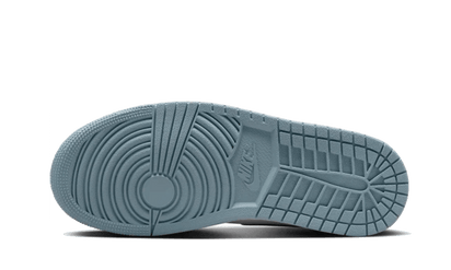 Buty Air Jordan Air Jordan 1 Mid Blue - widok z przodu - Rozmiary EU