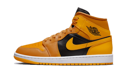 Air Jordan Air Jordan 1 Mid Chutney Taxi czarno-żółty - widok główny z boku | Saturaise.com