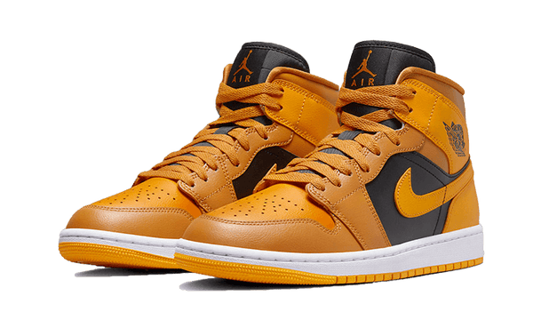 Air Jordan 1 Mid Chutney Taxi - Kup oryginalne Air Jordan 1 Mid Chutney Taxi BQ6472-700 - widok z drugiego boku - Sneakersy