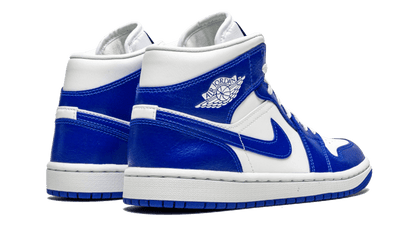 Buty Air Jordan Air Jordan 1 Mid Kentucky Blue - widok z przodu - Rozmiary EU