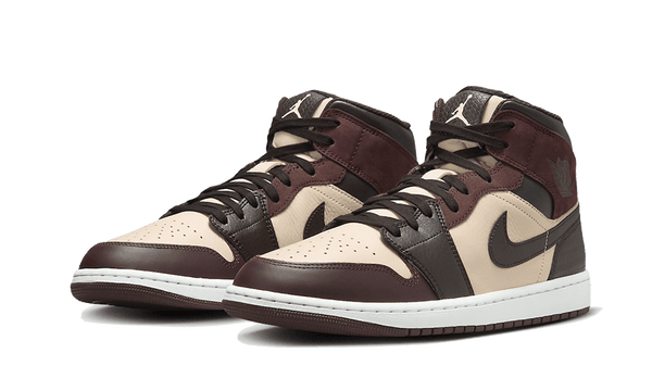 Air Jordan 1 Mid SE Paris YMCA - Kup oryginalne Air Jordan 1 Mid SE Paris YMCA FZ4359-200 - widok z drugiego boku - Sneakersy