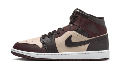 Air Jordan Air Jordan 1 Mid SE Paris YMCA biały-czerwony - widok główny z boku | Saturaise.com