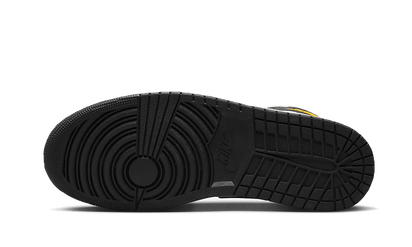 Buty Air Jordan Air Jordan 1 Mid Yellow Ochre - widok z przodu - Rozmiary EU